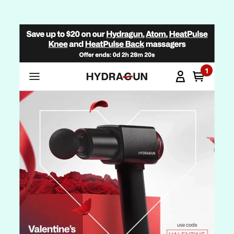 a top bar or announcement bar that's persistent across the shopify store. it's useful whenever running promos for the website, the image displays text saying that some products are at a big discount, clicking on the product names listed on this announcement bar line leads customers to the product page of that mentioned product.